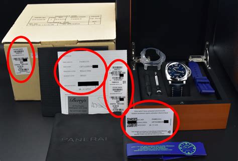 panerai serial number checker|pam guard warranty check.